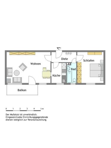 2-Zimmer-Wohnung in Mülheim-Dümpten mit Wohnberechtigungsschein - Photo 1