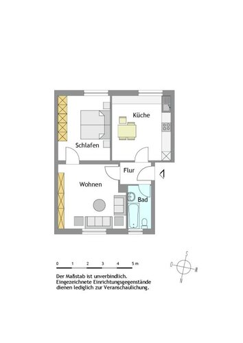 2-Zimmer-Wohnung in Mülheim-Stadtmitte - Photo 1