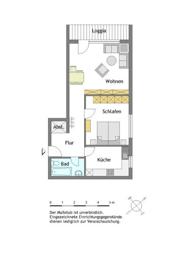 2-Zimmer-Wohnung in Mülheim-Speldorf - Photo 1