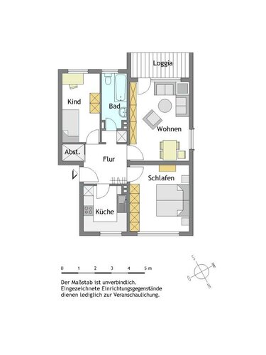 3-Zimmer-Wohnung in Mülheim-Saarn - Foto 2
