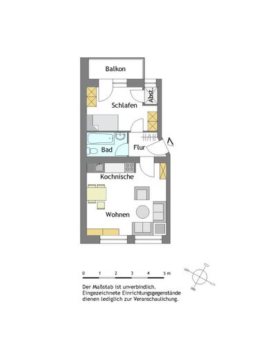2-Zimmer-Wohnung in Mülheim-Stadtmitte mit WBS - Foto 2