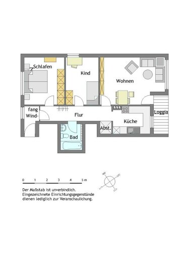 3-Zimmer-Wohnung in Mülheim-Speldorf - Photo 1