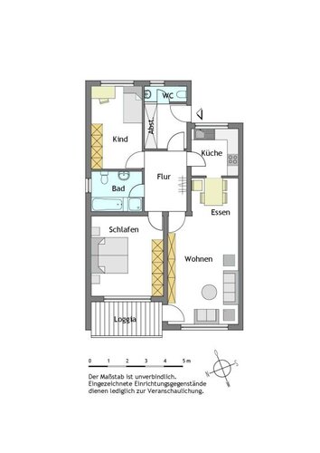 Energetisch sanierte und gut aufgeteilte 3-Zimmer-Wohnung in Mülheim-Styrum - Photo 1