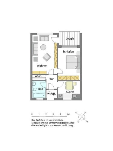 2-Zimmer-Wohnung in Mülheim-Heißen - Photo 2