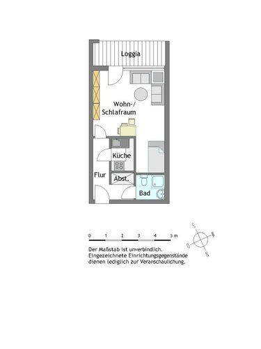 1-Zimmer-Wohnung in Mülheim-Stadtmitte mit WBS - Foto 2