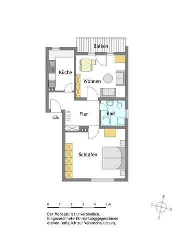 2-Zimmer-Wohnung in Mülheim-Broich - Foto 1