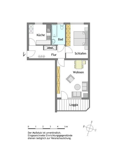 2-Zimmer-Wohnung in Mülheim-Dümpten - Photo 1