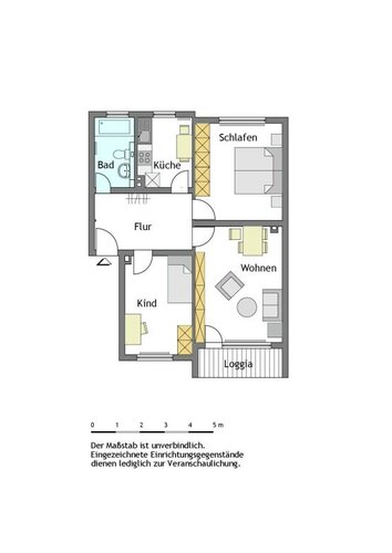 3-Zimmer-Wohnung in Mülheim-Saarn - Foto 2
