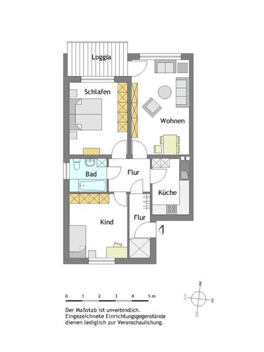 3-Zimmer-Wohnung in Mülheim-Heißen - Photo 1