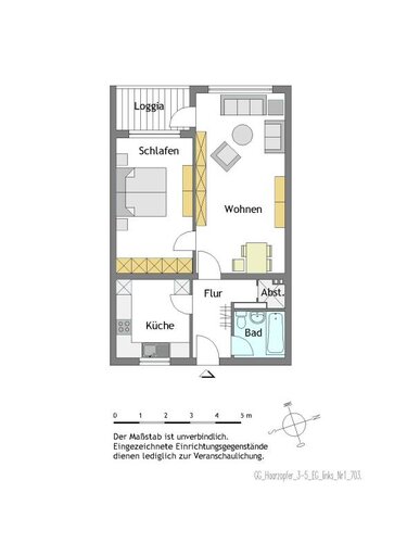 2-Zimmer-Wohnung in Mülheim-Heißen mit Wohnberechtigungsschein - Foto 1
