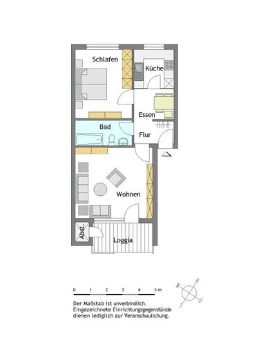 2-Zimmer-Wohnung in Mülheim-Stadtmitte mit Wohnberechtigungsschein - Photo 1