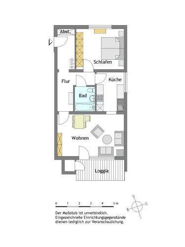 2-Zimmer-Wohnung in Mülheim-Speldorf mit Wohnberechtigungsschein - Foto 1