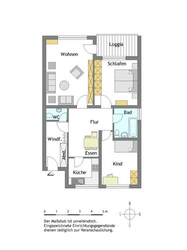 3-Zimmer-Wohnung in Mülheim-Heißen - Photo 2