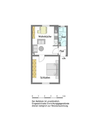 Gemütliche 2-Zimmer-Wohnung in Mülheim-Styrum - Photo 2