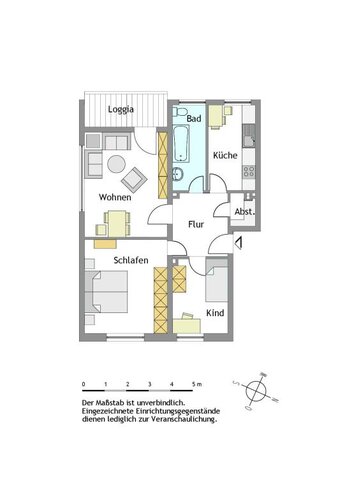 3-Zimmer-Wohnung in Mülheim-Dümpten - Photo 2