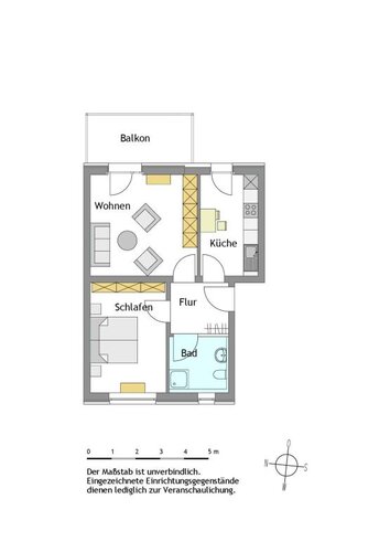 2-Zimmer-Wohnung in Mülheim-Dümpten - Photo 2