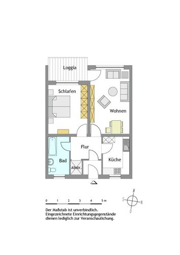 2-Zimmer-Wohnung in Mülheim-Heißen - Foto 1