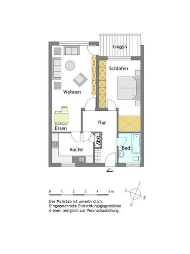 Zentrale 2-Zimmer-Wohnung in Mülheim-Winkhausen - WBS erforderlich - Photo 1