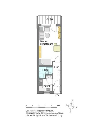 1-Zimmer-Wohnung in Mülheim-Heißen - Photo 1