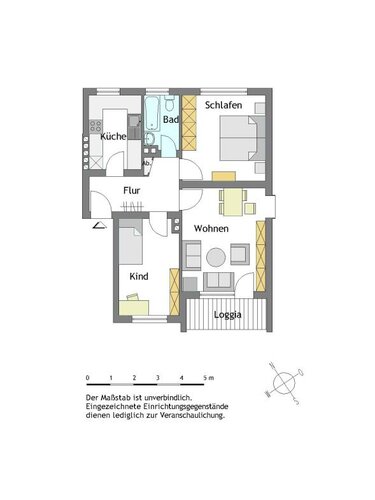 3-Zimmer-Wohnung in Mülheim-Saarn - Photo 1