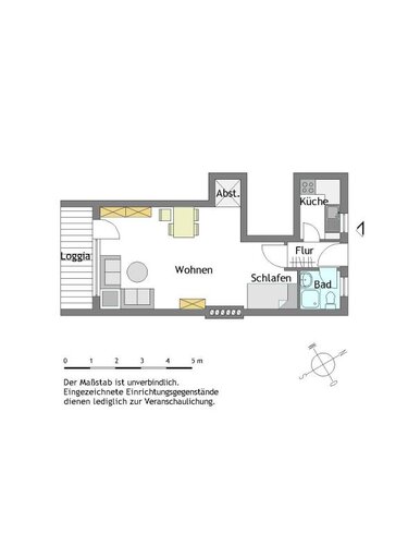 1-Zimmer-Wohnung in Mülheim-Speldorf - Photo 1