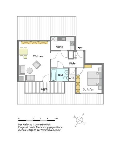 seniorengerechte 2-Zimmer-Wohnung in Mülheim-Stadtmitte mit WBS - Photo 1