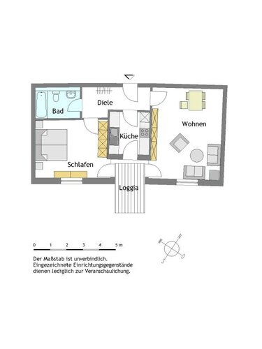 Zentrale 2-Zimmer-Wohnung in Mülheim-Stadtmitte - Foto 1