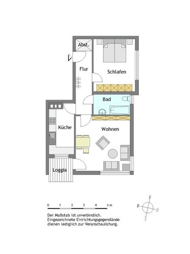 2-Zimmer-Wohnung in Mülheim-Speldorf mit Wohnberechtigungsschein - Foto 1