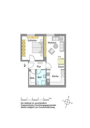 2-Zimmer-Wohnung in Mülheim-Stadtmitte - Photo 1