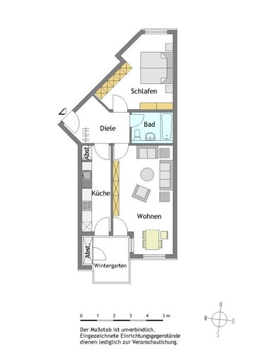 2-Zimmer-Wohnung in Mülheim-Heißen - Foto 2
