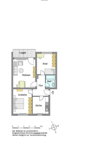 3-Zimmer-Wohnung in Mülheim-Speldorf - Photo 1