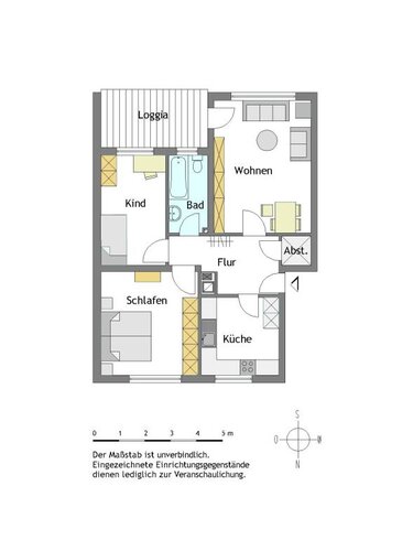 modernisierte 3-Zimmer-Wohnung in Mülheim-Dümpten - Foto 2