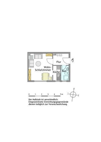 1-Zimmer-Wohnung in Mülheim-Broich - Foto 1