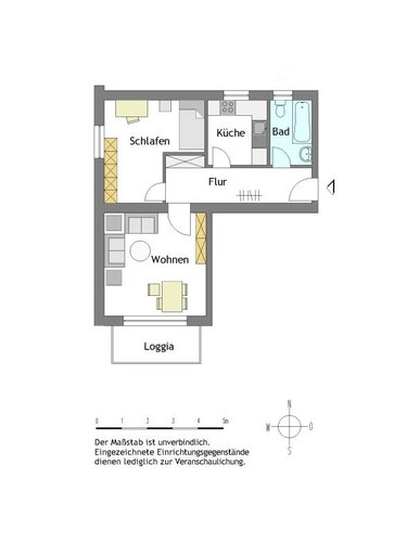2-Zimmer-Wohnung in Mülheim-Stadtmitte mit Wohnberechtigungsschein - Photo 2