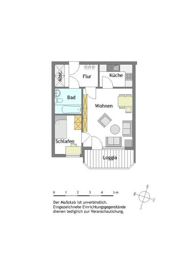 1-Zimmer-Wohnung in Mülheim-Dümpten - Foto 1