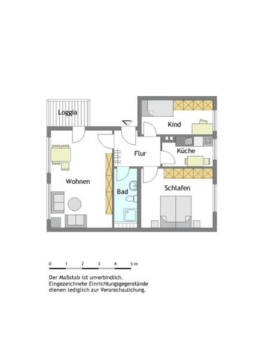 zentrale 3-Zimmer-Wohnung in Mülheim-Stadtmitte - Photo 2