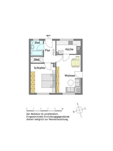 Modernisierte 2-Zimmer-Wohnung in Mülheim-Styrum - Foto 1