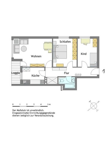 3-Zimmer-Wohnung in Mülheim-Speldorf - Photo 1