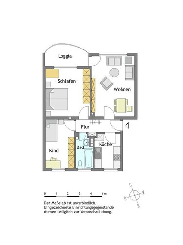 Modernisierte 3-Zimmer-Wohnung in Mülheim-Stadtmitte - Photo 2