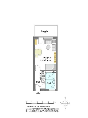 barrierefreie 1-Zimmer-Wohnung in Mülheim-Dümpten mit Wohnberechtigungsschein - Photo 2
