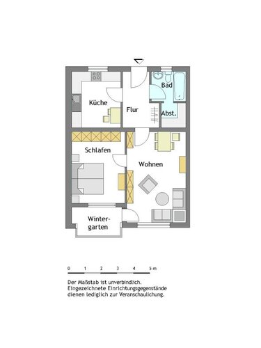 Zentrale 2-Zimmer-Wohnung in Mülheim-Stadtmitte - Foto 2
