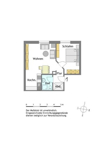 1-Zimmer-Wohnung in Mülheim-Stadtmitte - für Studenten/Azubis geeignet - - Foto 1